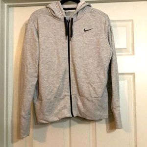 Nike Dri-Fit hoodie full zip boys large